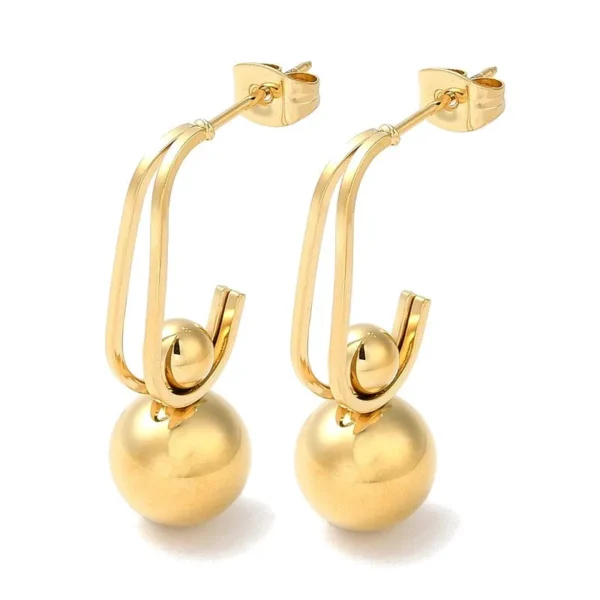 Boucles d'oreilles pendantes 30 mm
