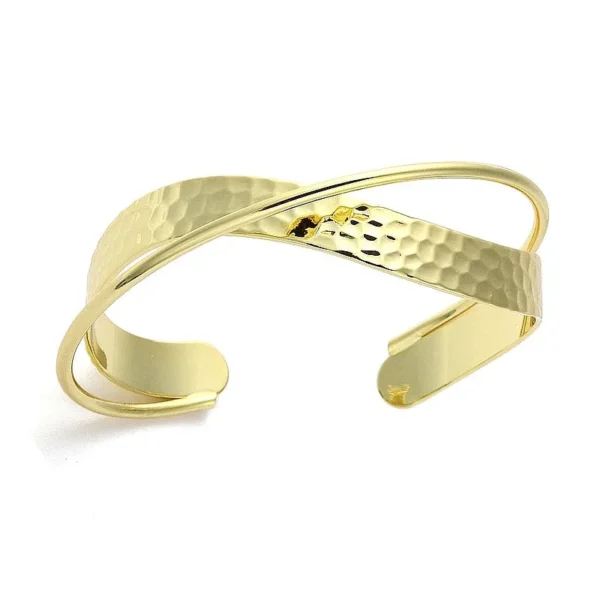 Bracelet - manchette double rangs