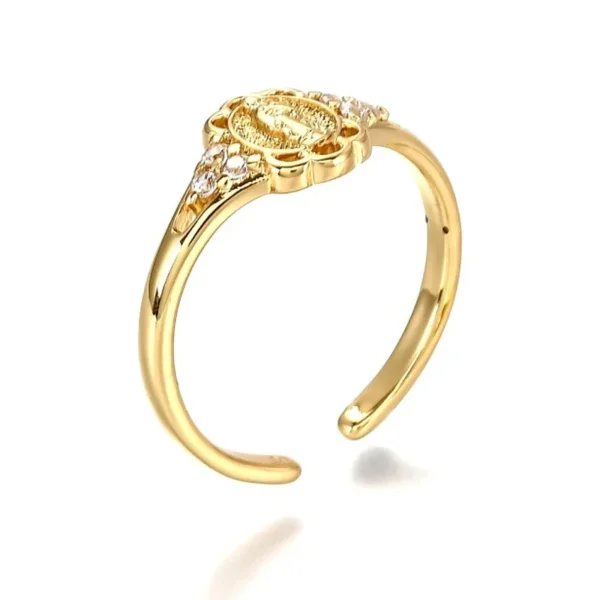 Bague réglable sainte vierge