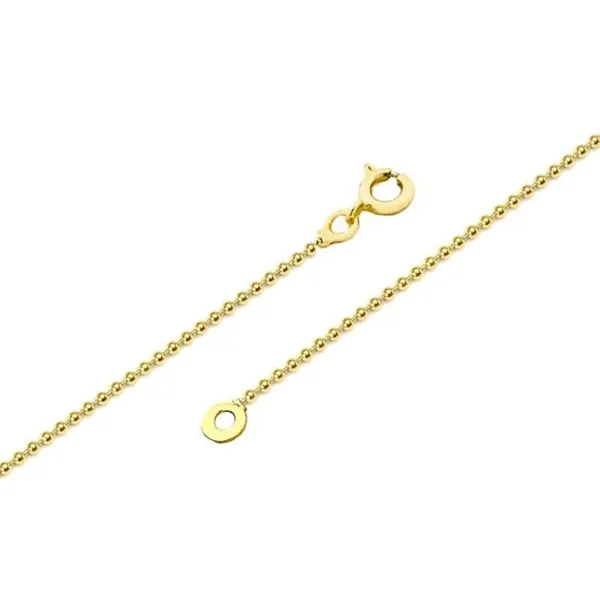 Chaîne - Mailles billes 1.5 mm * 45 cm